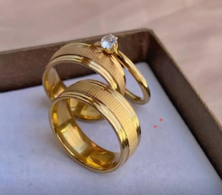 Alianças de casamento namoro compromisso  - Foto 2
