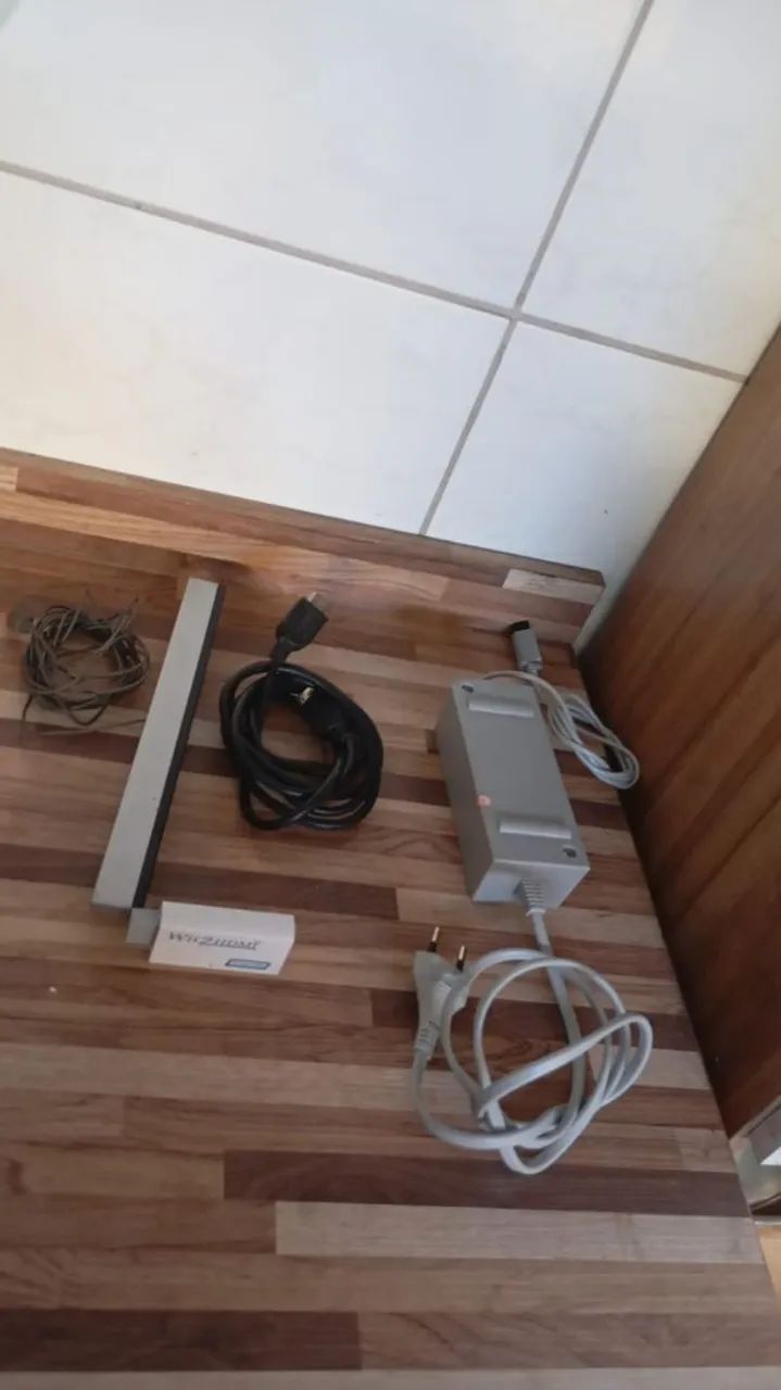 Kit Nintendo Wii fonte censor bar adaptador HDMI fonte paralela  - Foto 3