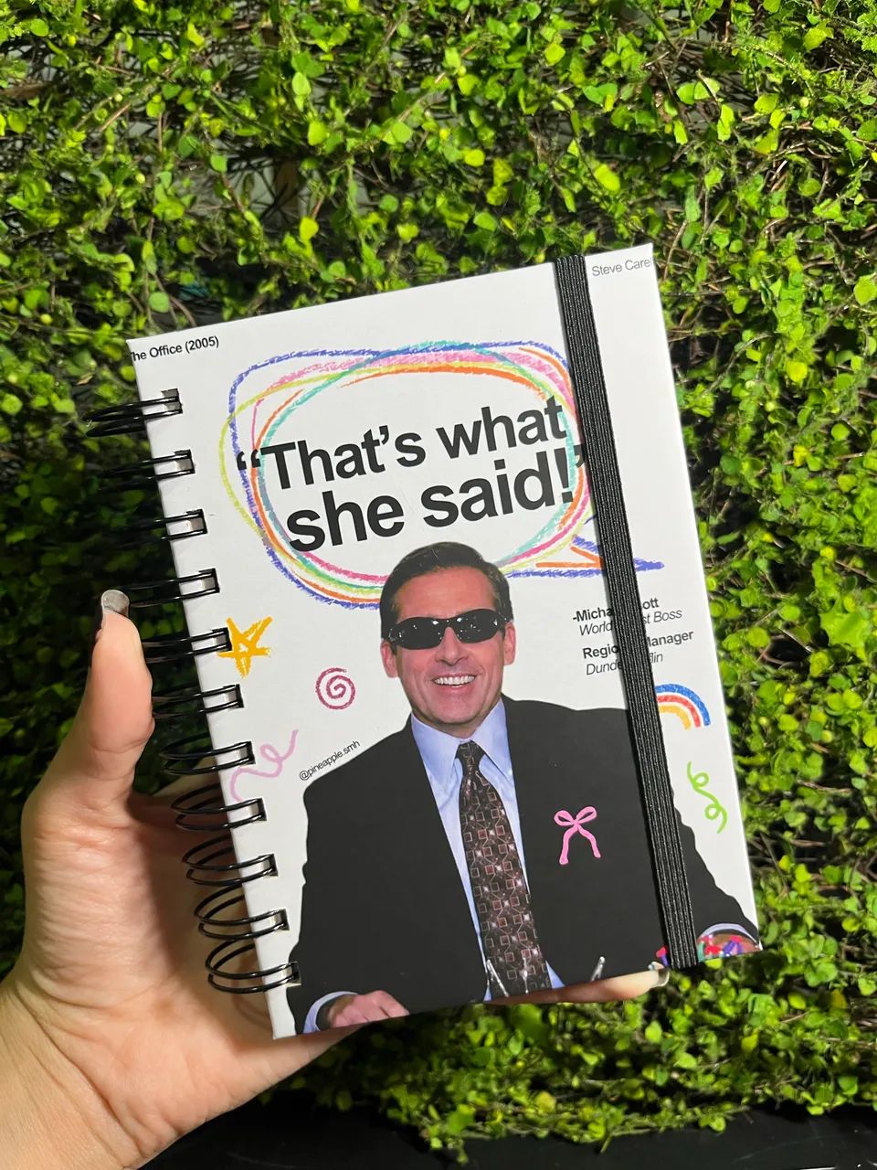 Agenda A6 personalizada 