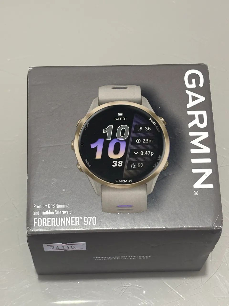 Garmin Forerunner 970 Gold (lacrado)