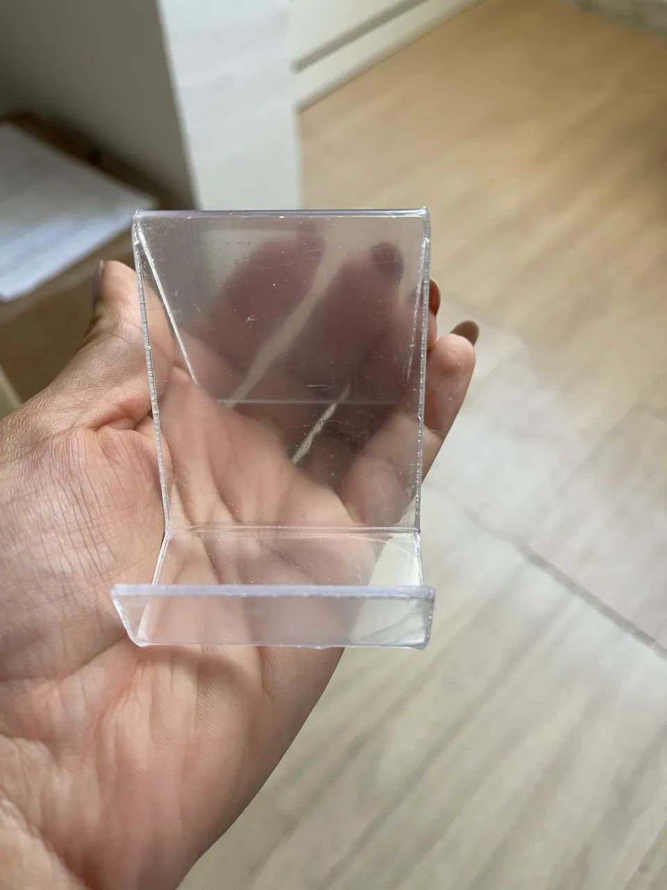 Suporte mesa transparente  - Foto 4