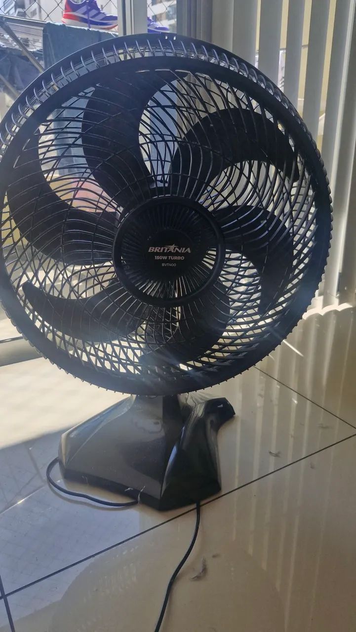 Ventilador Britânia  BVT400 funciona perfeitamente