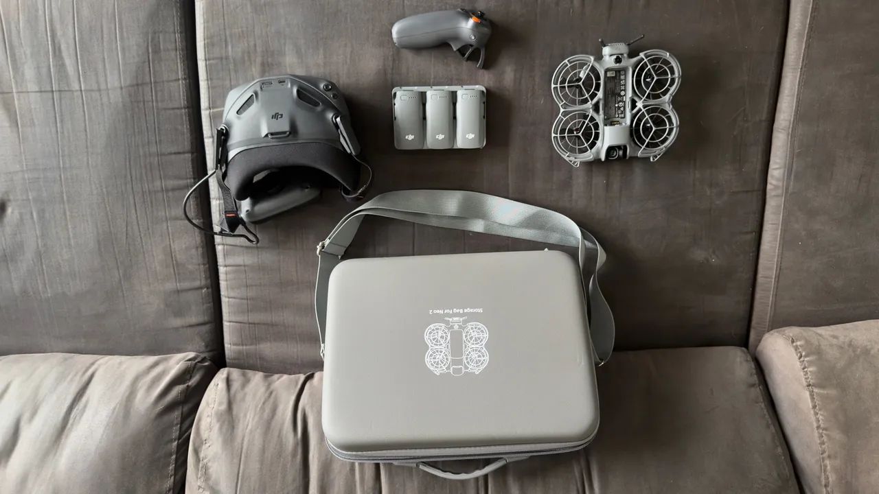 Dji Neo 2 Fly More Como com Óculos e Motion 3  - Foto 2