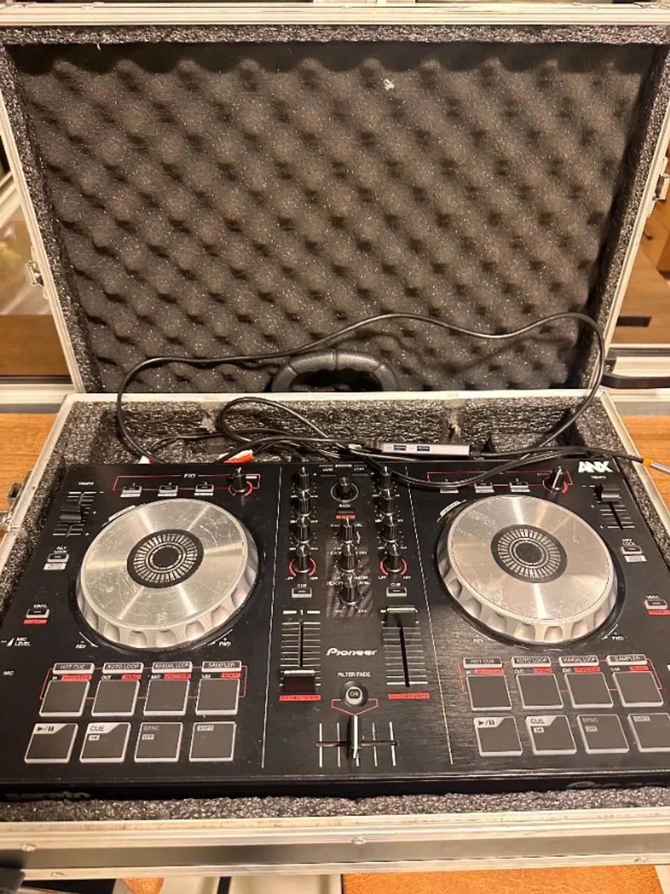 KIT para DJ - Controladora - LEDs - Mesa - Fumaça