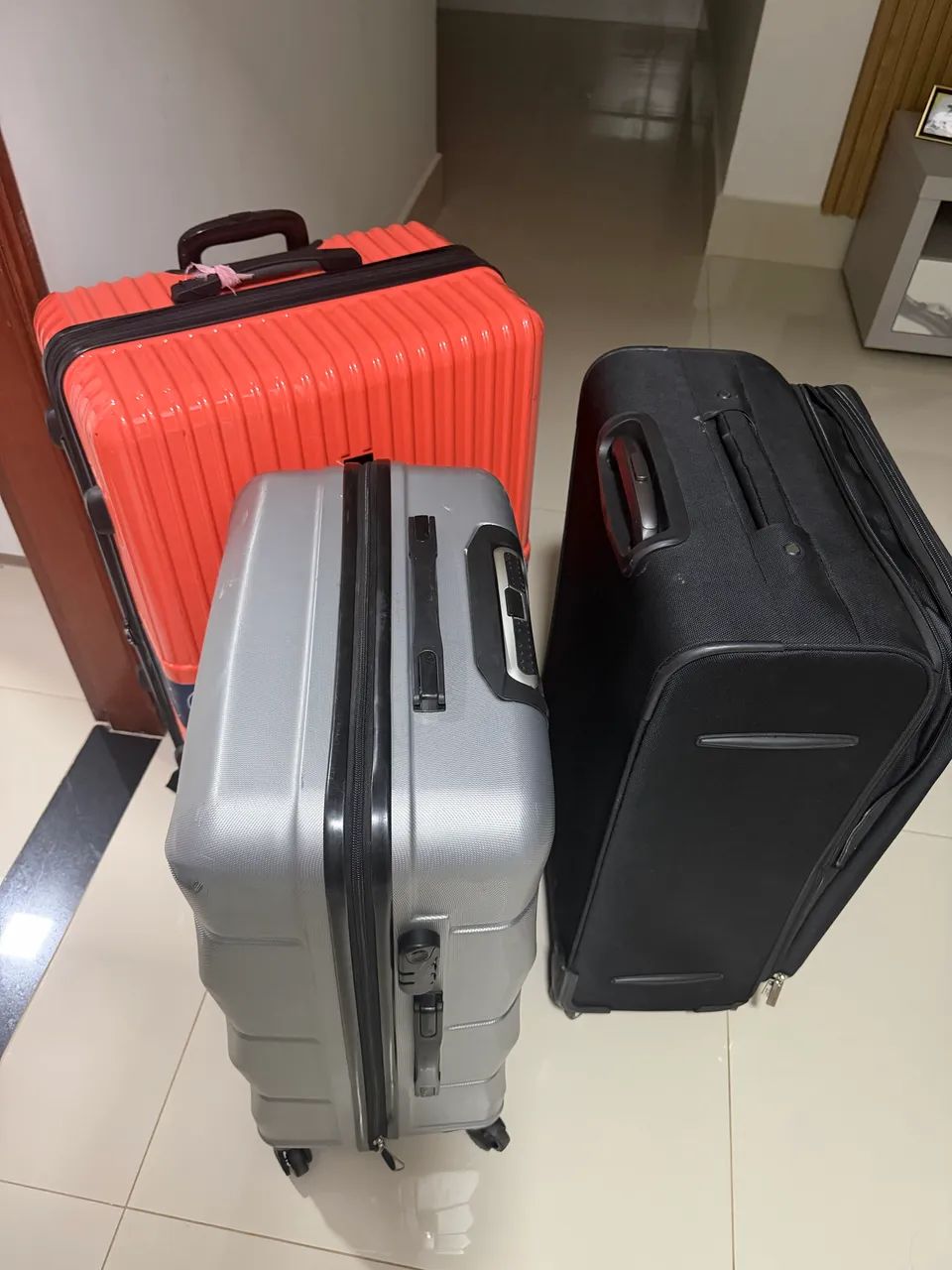 Lote 3 Malas Importadas dos EUA - Pacific Coast + Samsonite + Batiki