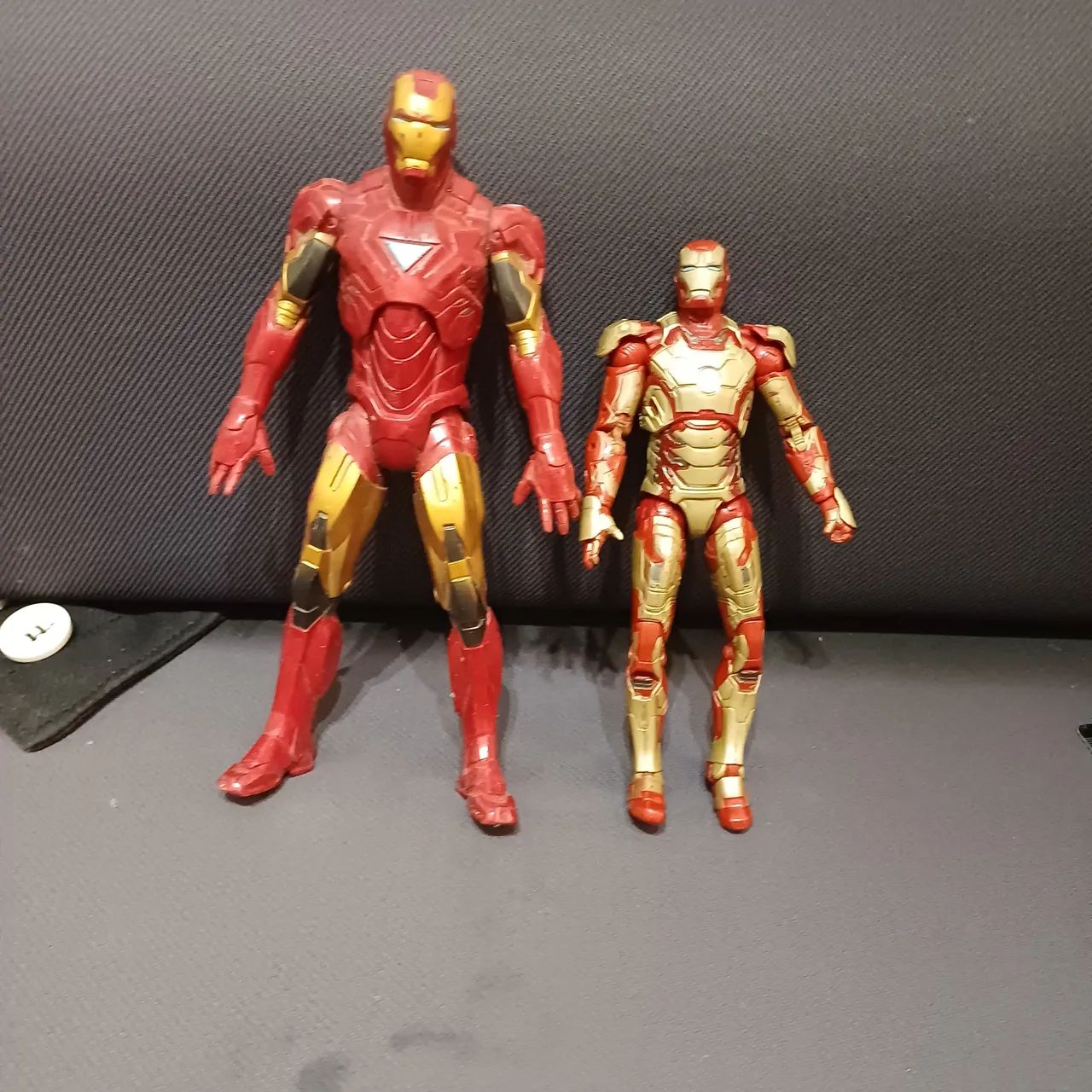 2 boneco do homem de ferro 
