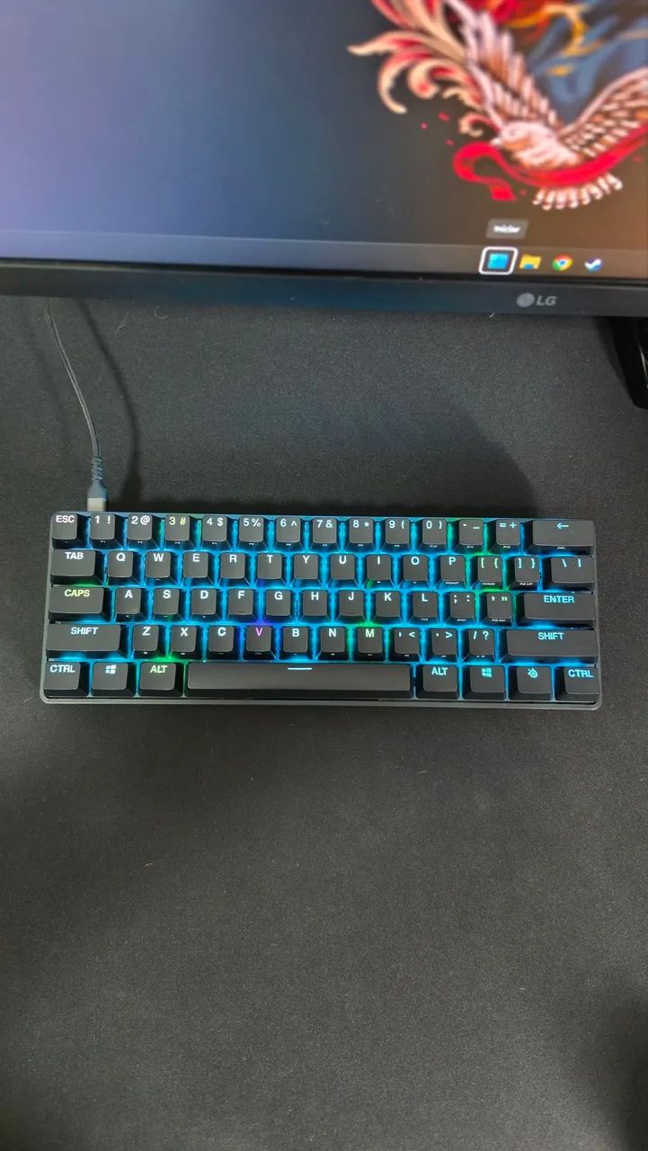 Teclado SteelSeries Apex Pro Mini - Foto 3