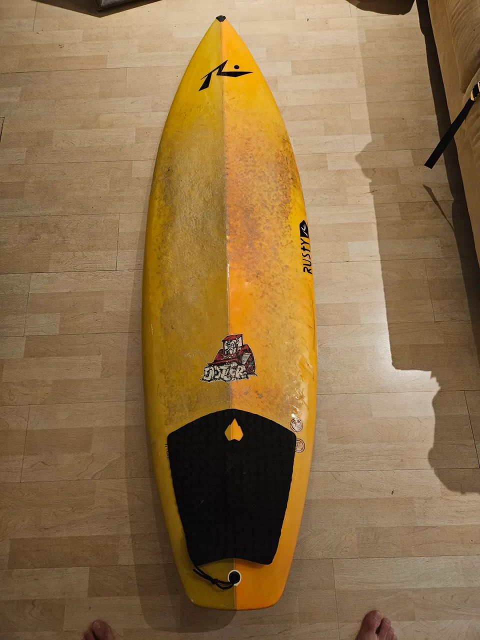 Prancha de surf Rusty Dozer 6'0" 33L (encaixe fcs 1)