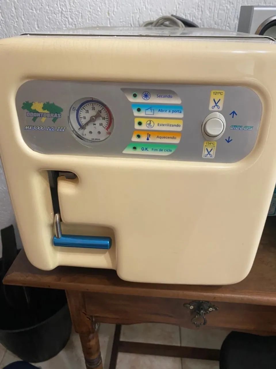 Autoclave Odontobras MK3000 12L III (com defeito)