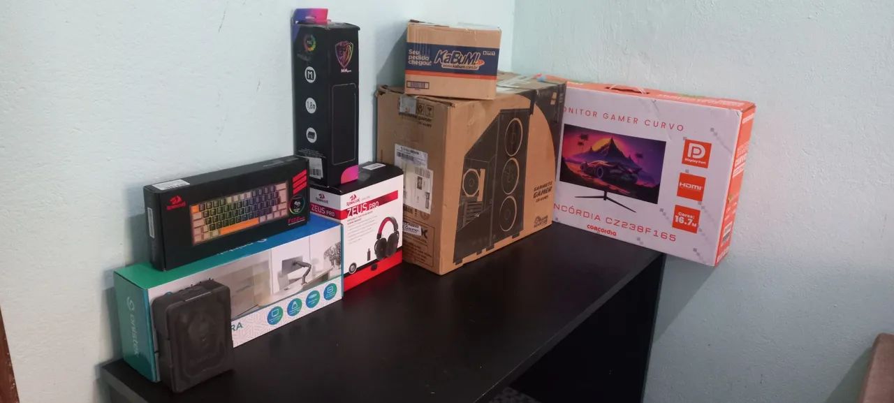 Computador gamer completo na caixa novo 