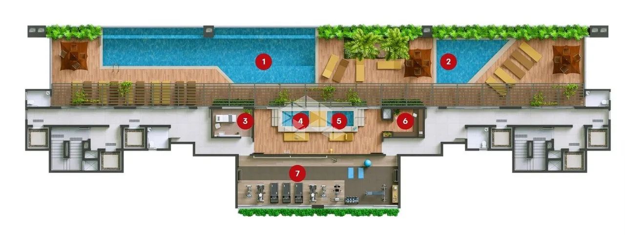 Apartamento com 3 quartos/dormitórios no bairro Centro, em Biguaçu - SC - Foto 4