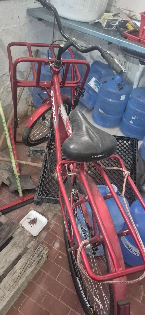 Vendo uma máquina de galeto nova e uma bike de carga 
