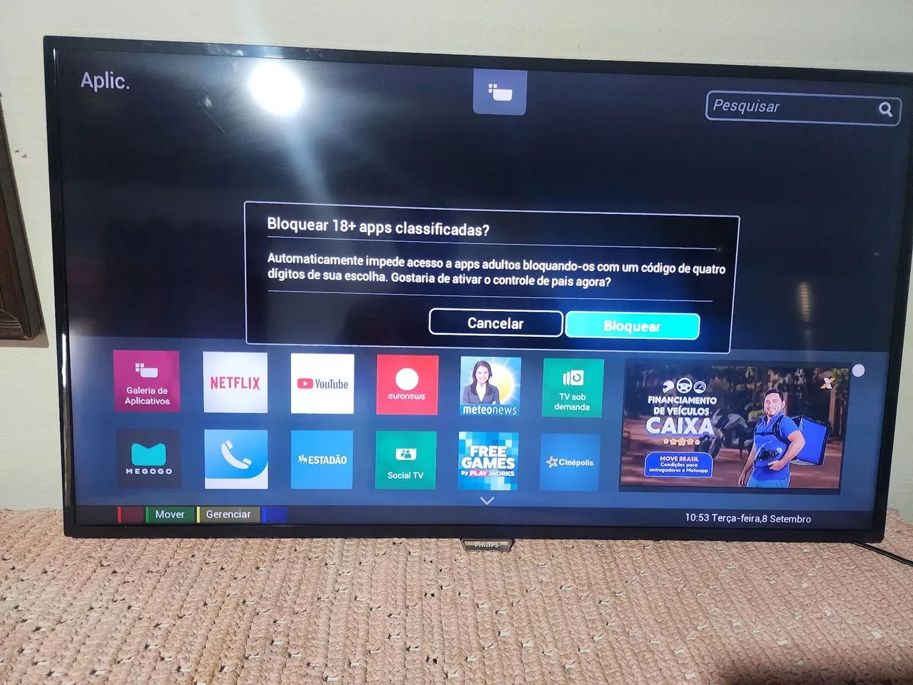 tv philips 40 smart 4k - Foto 4