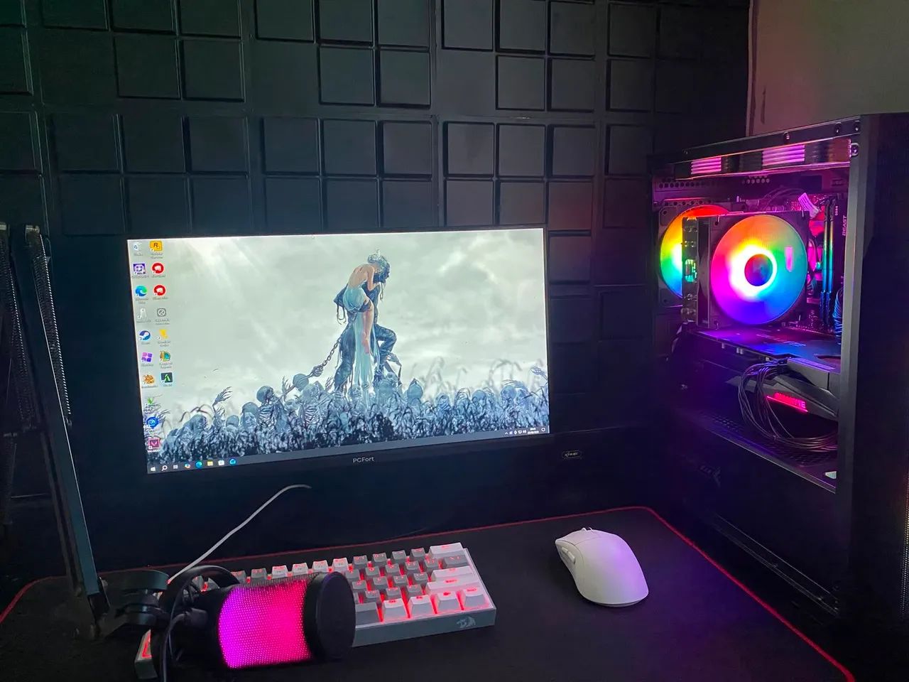Pc gamer completo Ryzen 5 500 / RX 7600 - Foto 3
