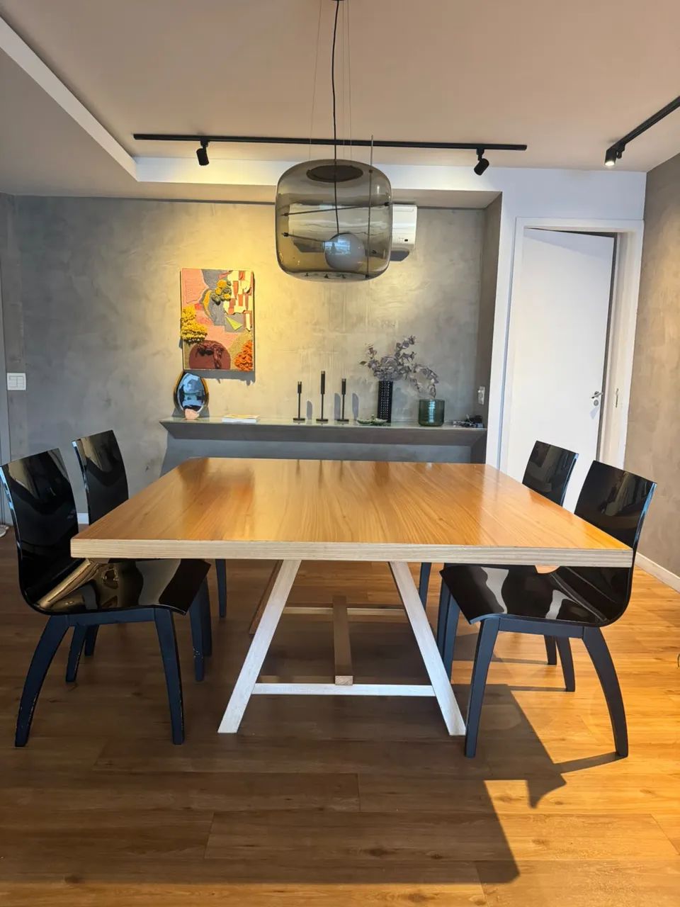 Mesa de jantar de freijó 