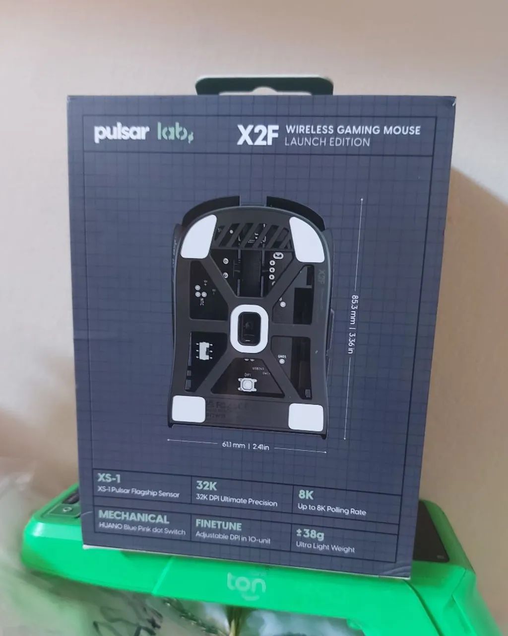 Mouse gaming Pulsar lab X2F novo - Foto 2