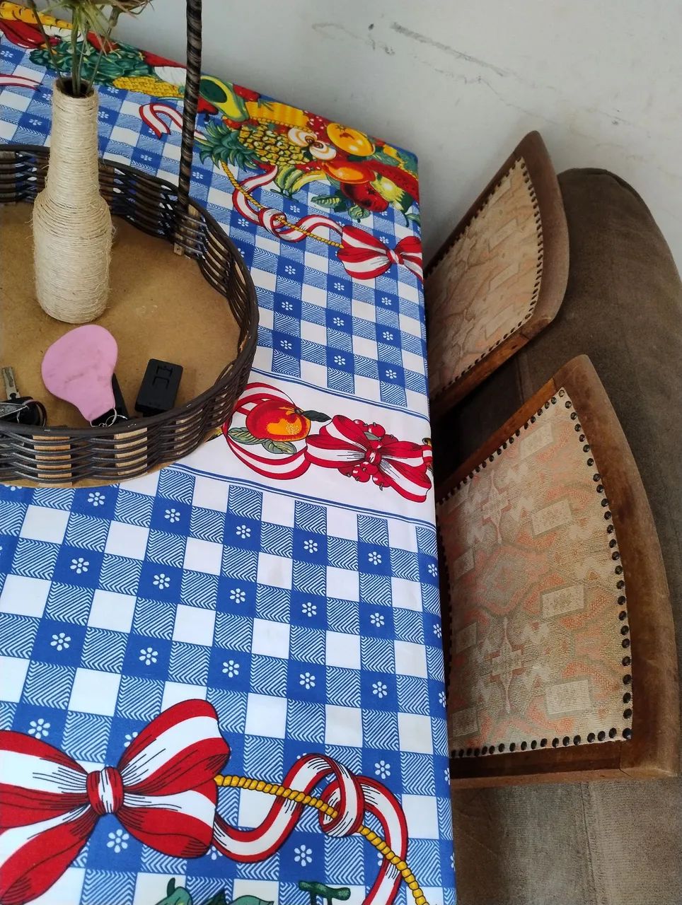 Mesa de madeira rustica - Foto 5