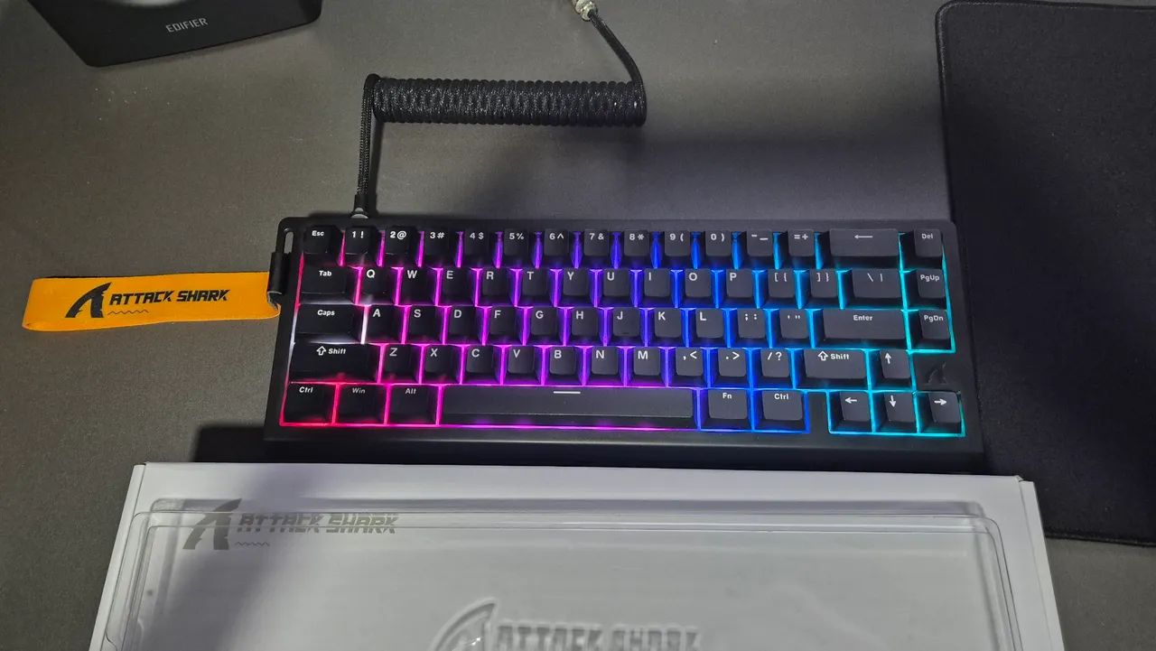 Teclado Magnético Attack Shark X68HE - Foto 3