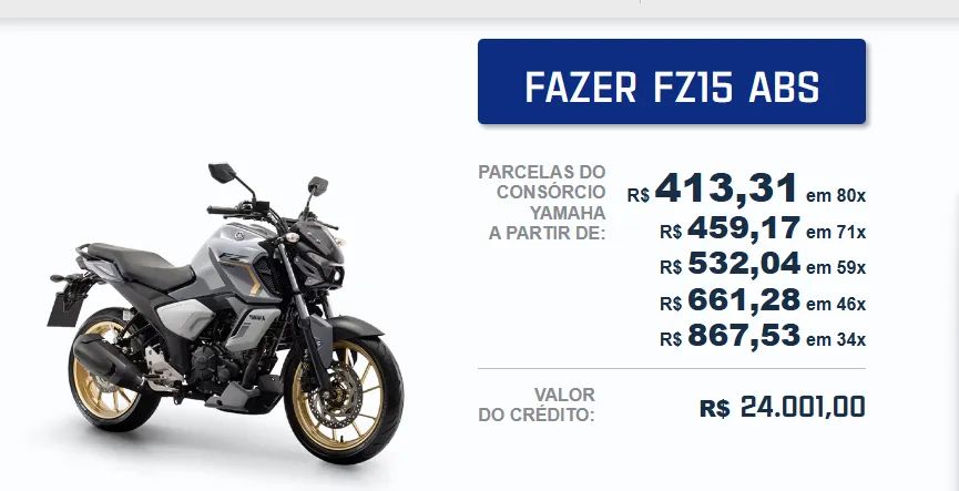 Consorcio Yamaha , você sonha Yamaha realiza . - Foto 7