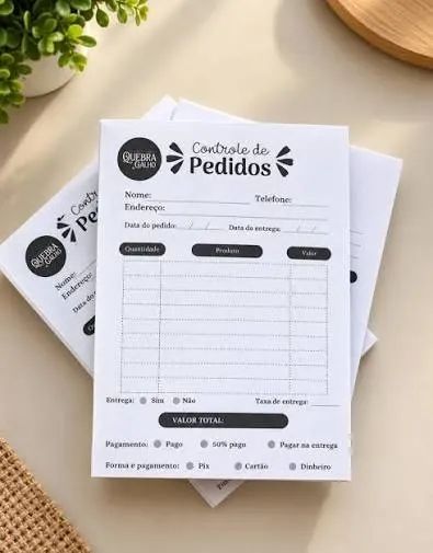 Blocos de Pedidos Taloes  - Foto 3