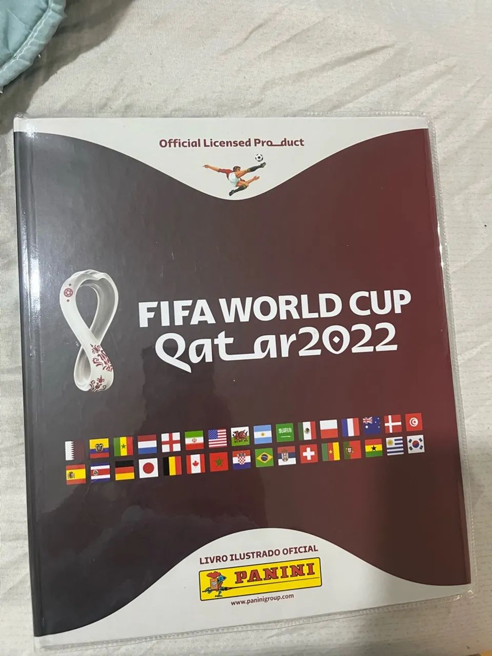 Álbum Copa do Mundo 2022 com Capa e Completo