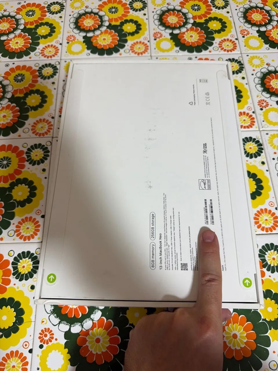 MacBook Neo 256gb ssd 8gb ram índigo  - Foto 3