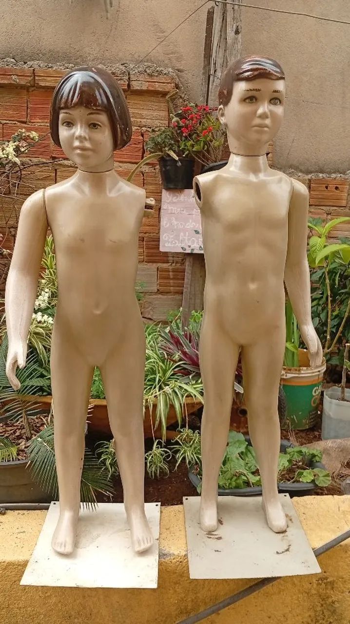 2 manequins infantil 