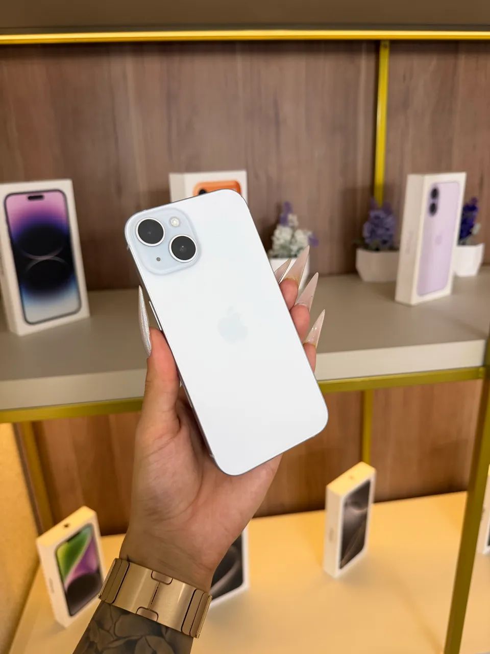iPhone 15 256GB Azul - Foto 2