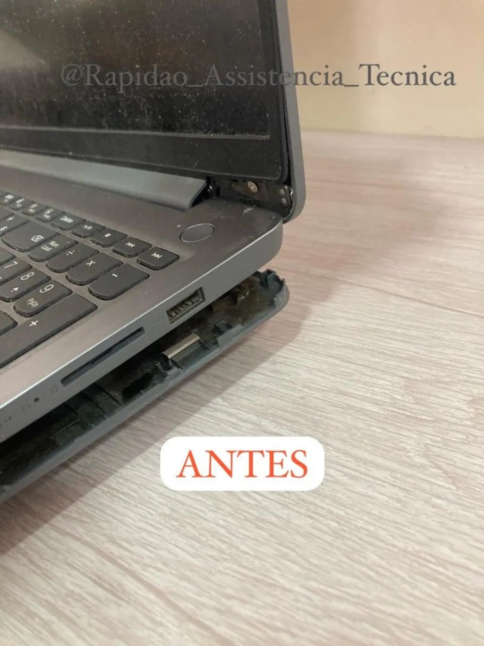Carcaça e Dobradiças Notebook - Foto 4