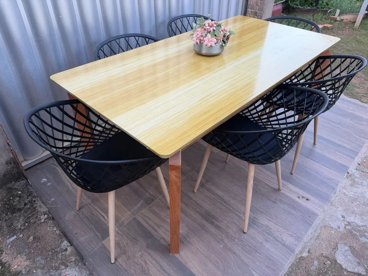 Mesa com 6 cadeiras  - Foto 4