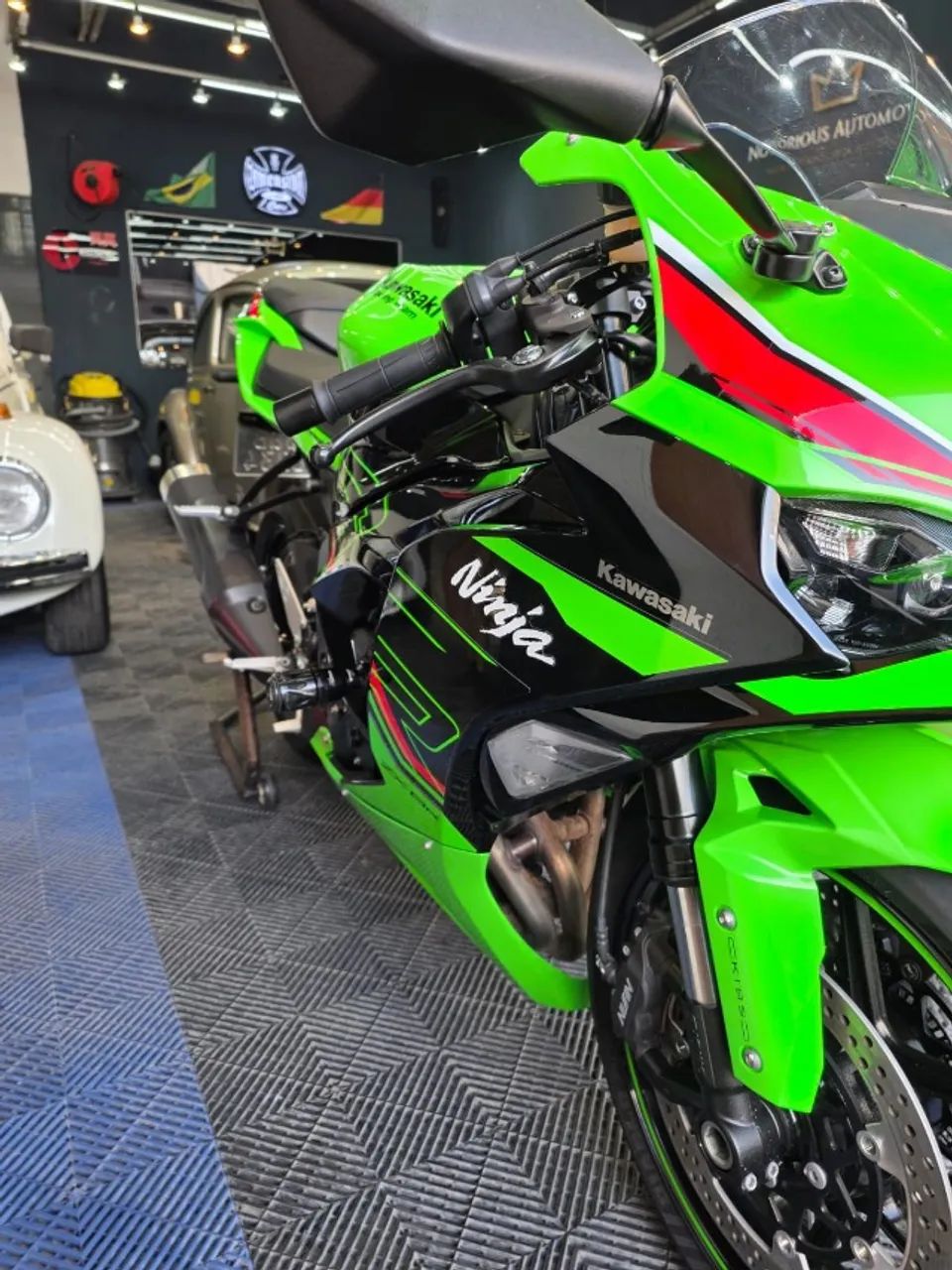 KAWASAKI zx6-r krt 外装セット As novas cores das Ninja ZX-6R KRT