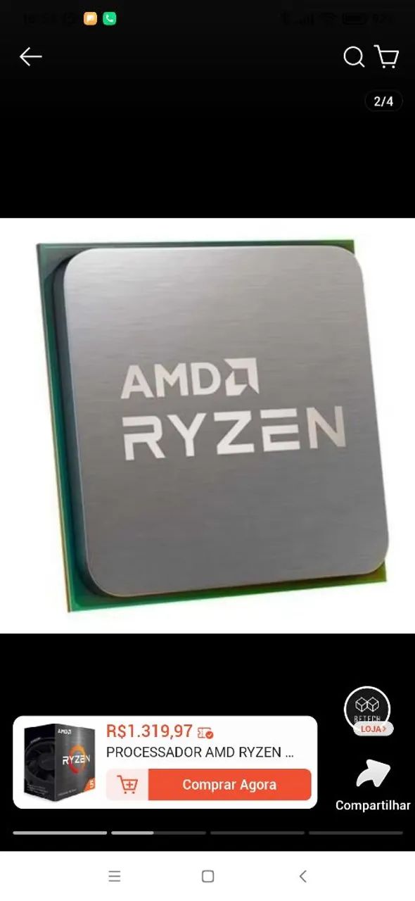 Troco Ryzen 5 5600GT - Foto 2