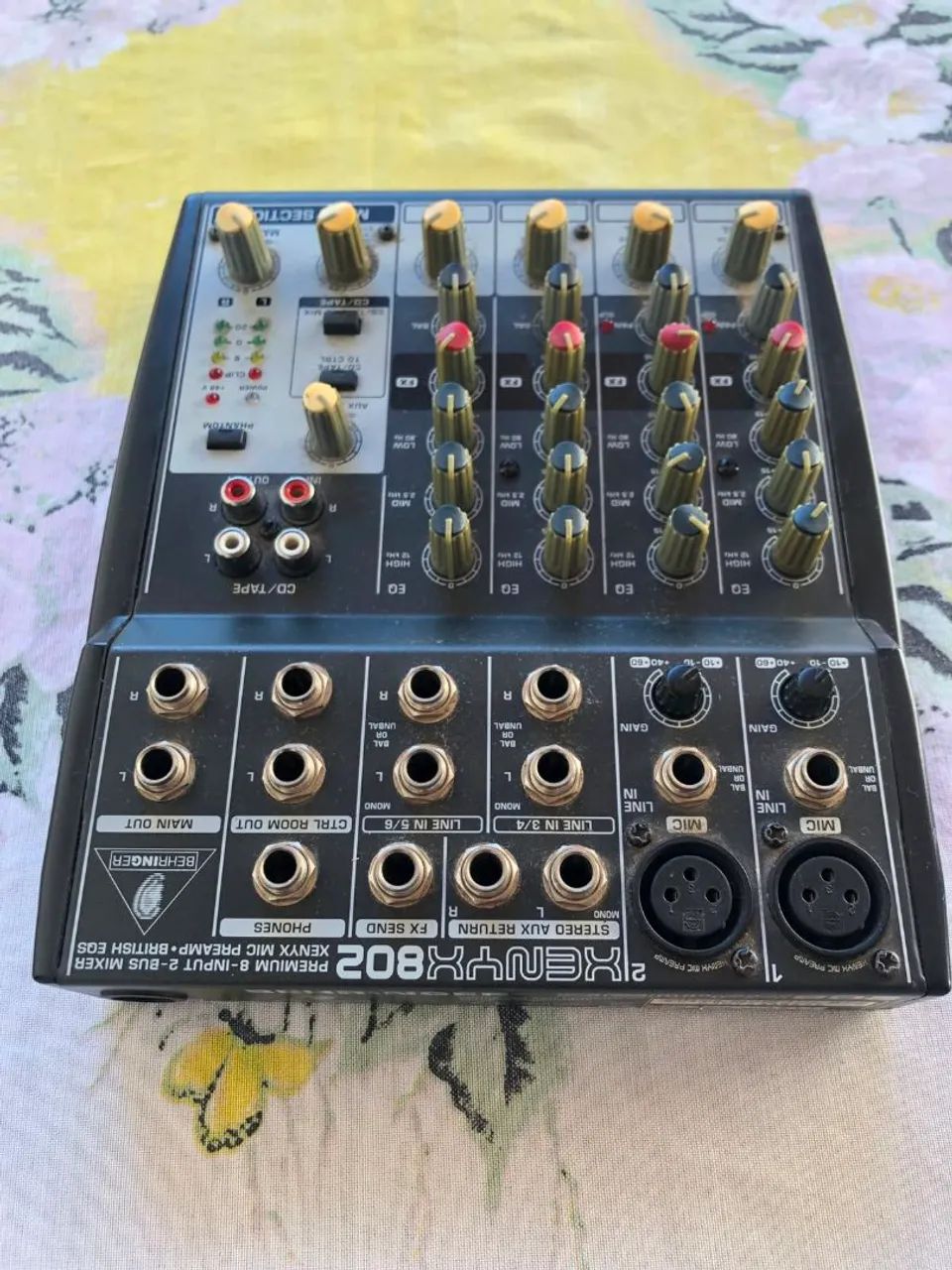 Mesa de som  Behringer xenyx 802 - Foto 3