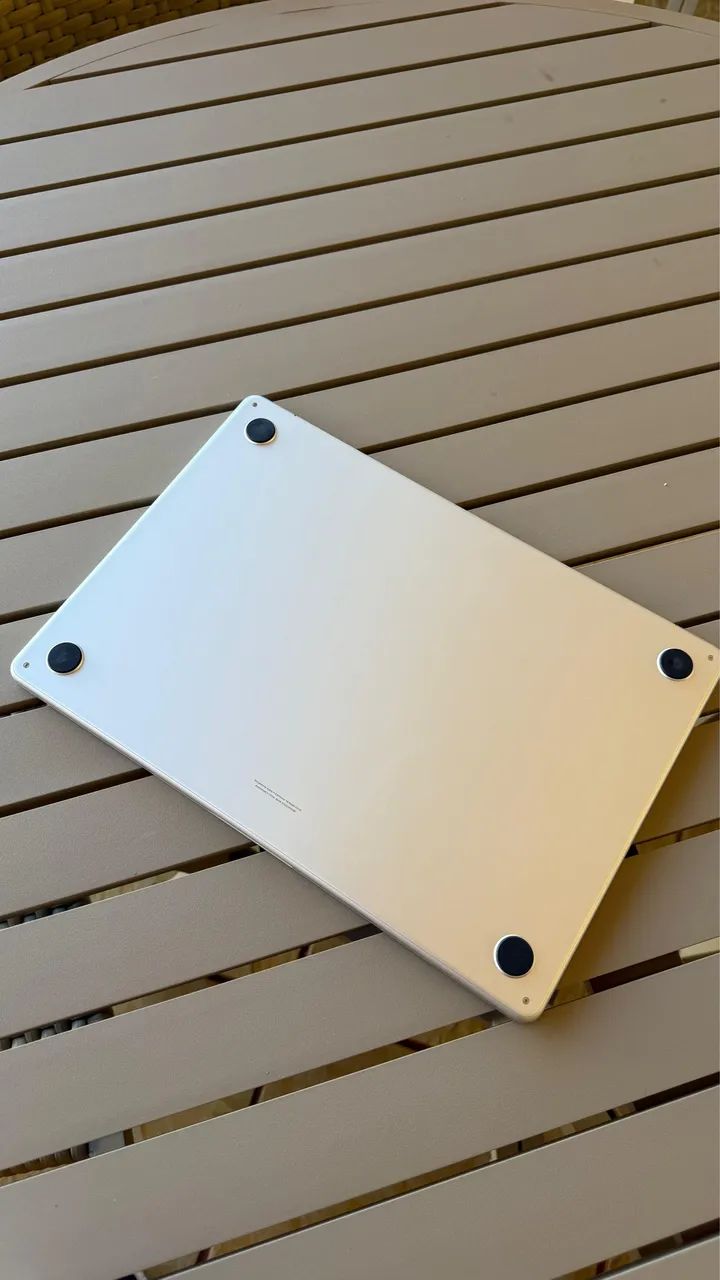 Macbook air M3 15" 16ram 512GB prata - Foto 4