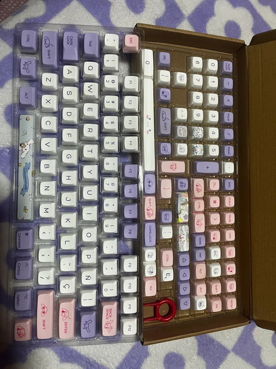Keycaps para teclado Cinnamoroll Sanrio 
