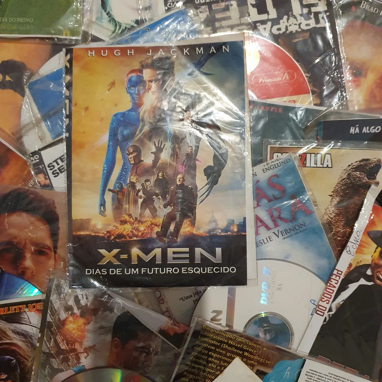 Lote com mais de 100 CDs DVDs de Filmes - Foto 3