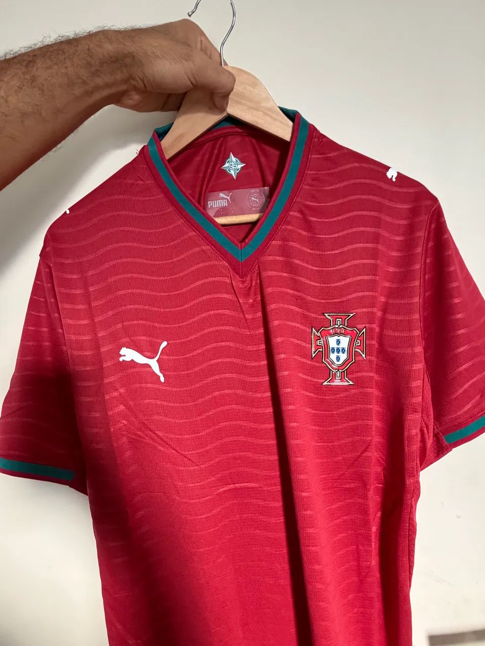 Camisa de time Portugal Jogador