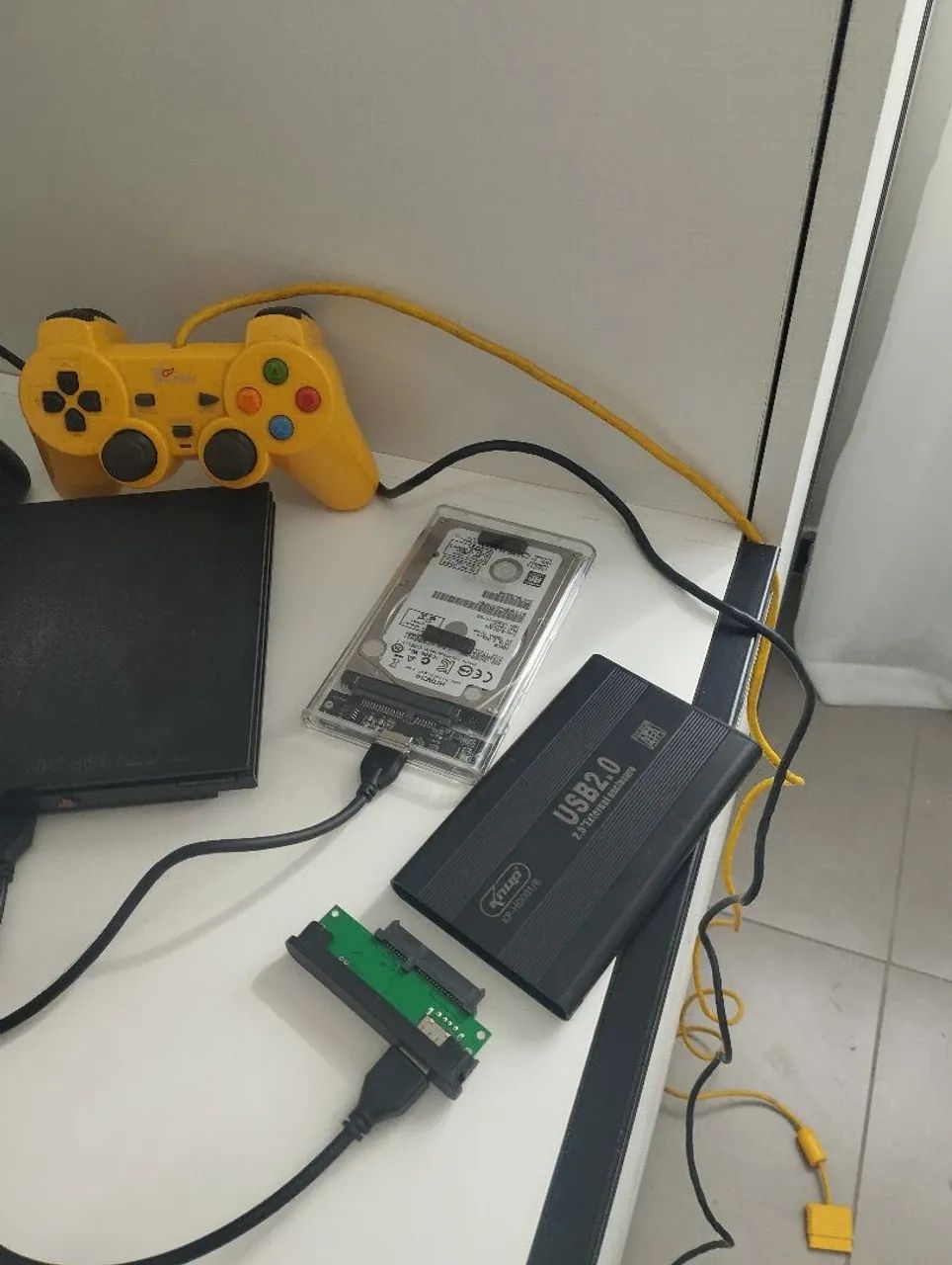 Playstation 2 slim com hd  - Foto 2