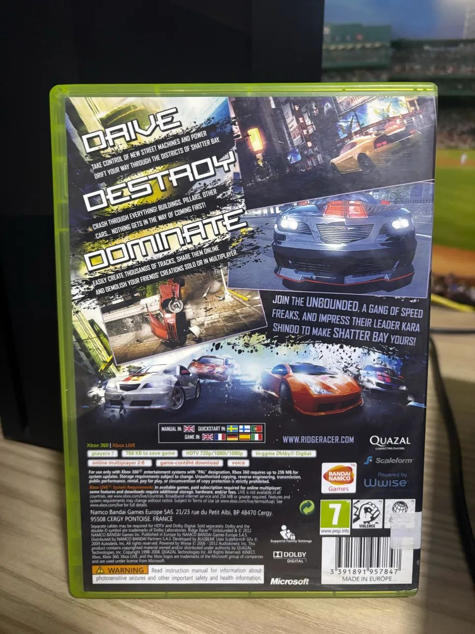 Ridge Racer Unbounded Xbox 360  - Foto 2