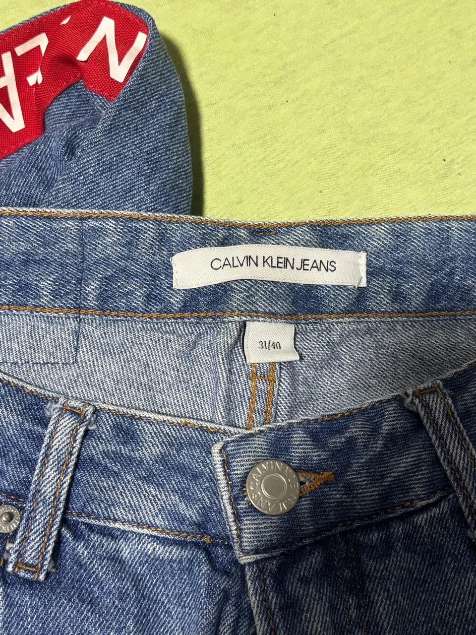 Calça jeans slim calvin klein  - Foto 3