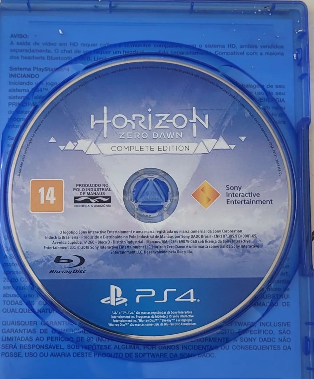 Horizon zero dawn complete edition ps4 usado - Foto 2