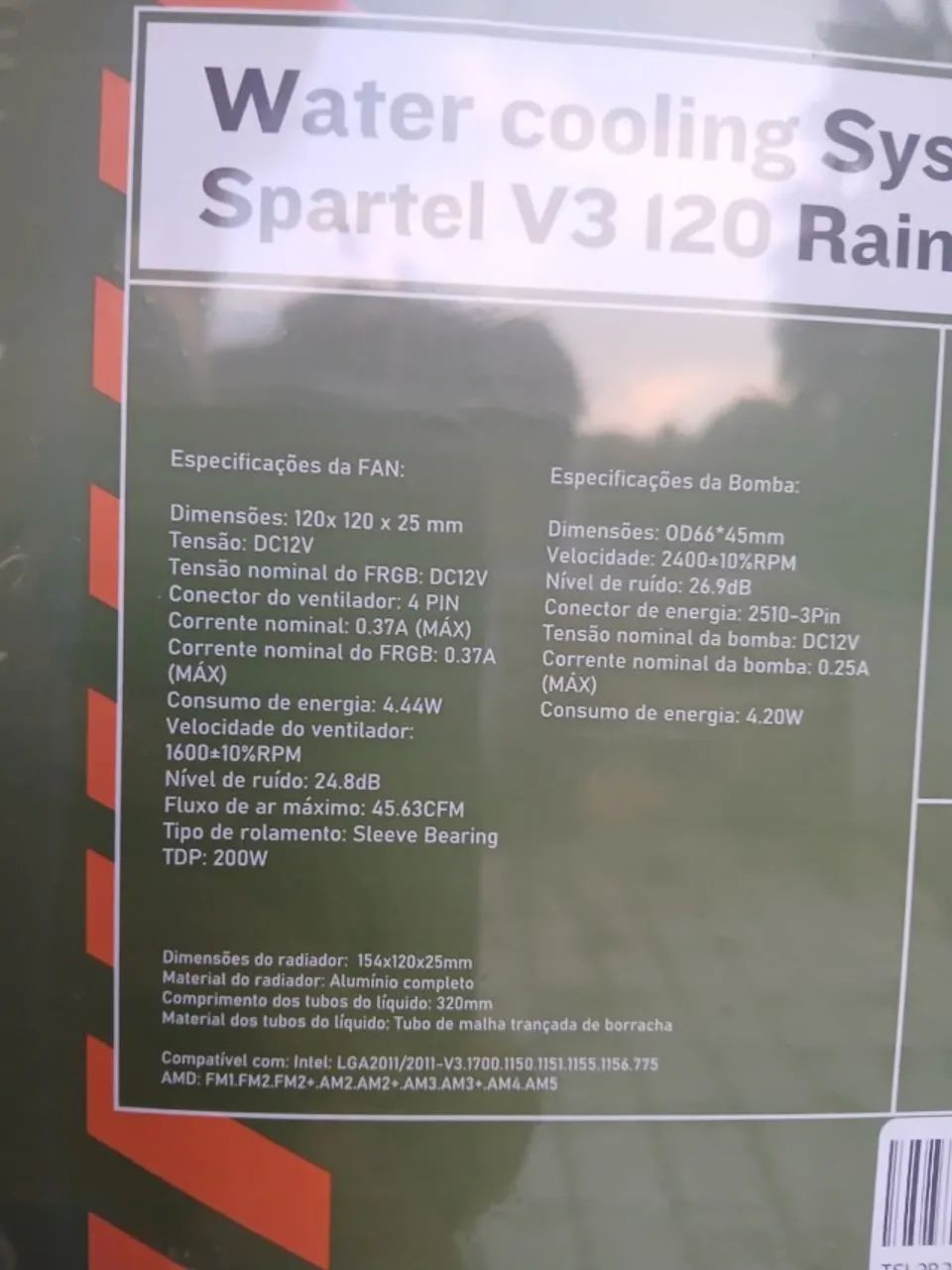 Water Cooler TGT Spartel V3, Rainbow, 120mm - Foto 2