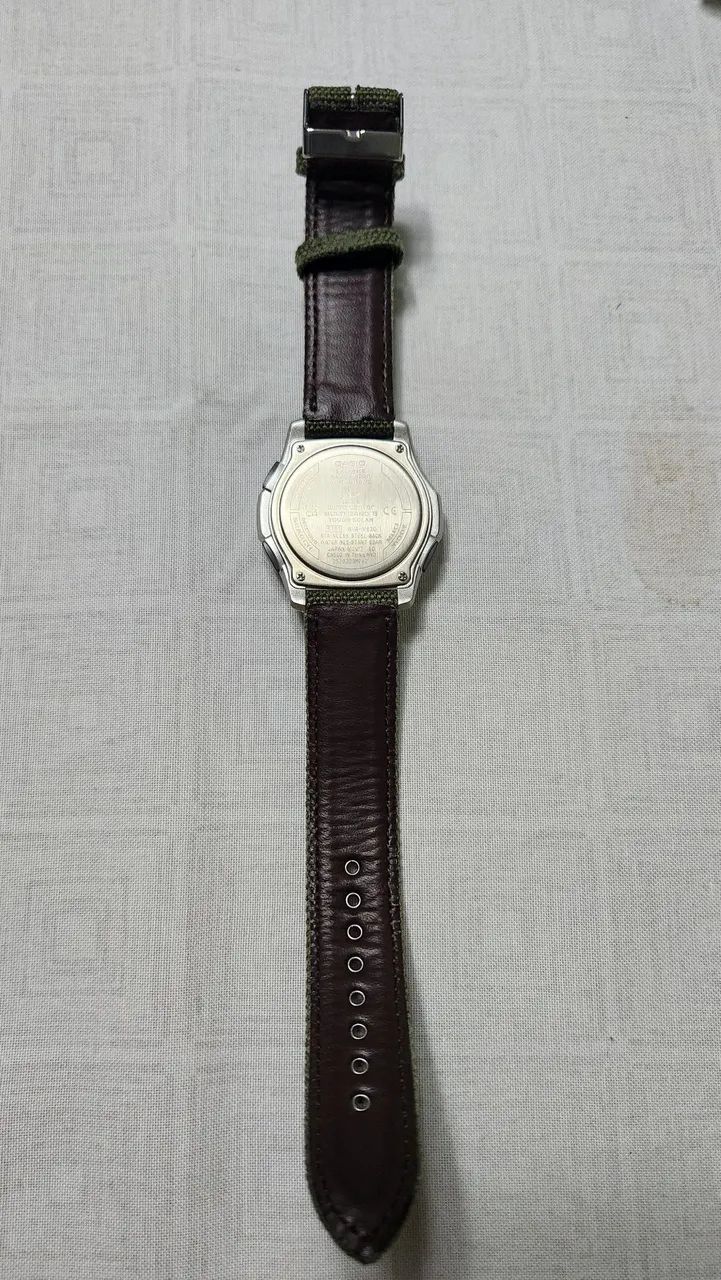 Relógio Casio Wave Ceptor WVA-M630B-3AJF Solar - NOVO - Foto 4