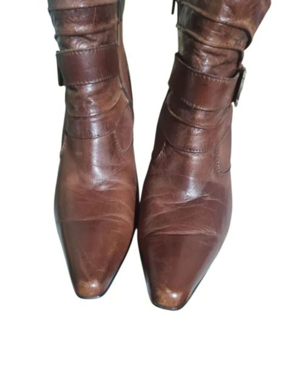 bota de couro