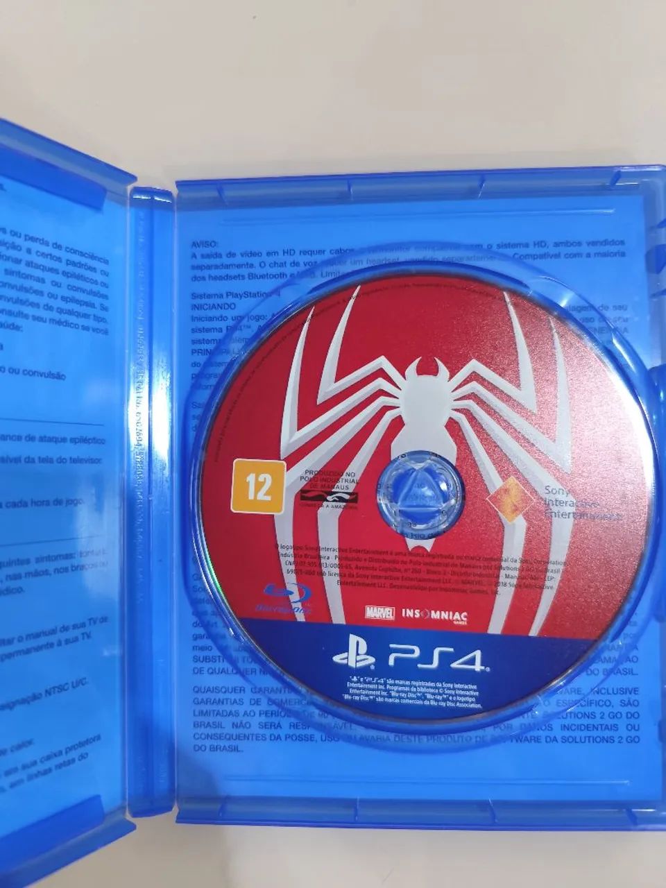 Mídia cd jogo Ps4 Spiderman  - Foto 2