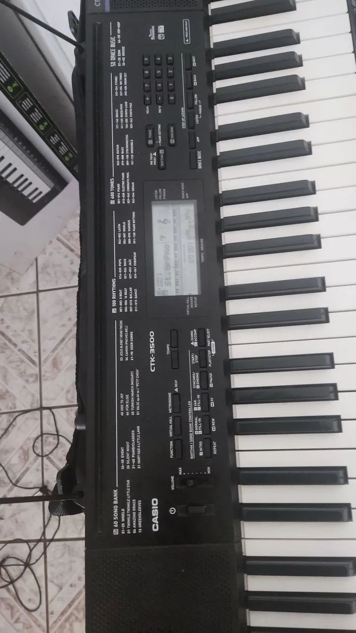 Kit Teclado Cássio CTK-3500 - Foto 3