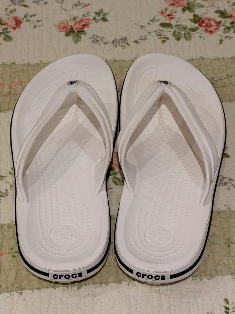 Chinelo Branco Crocs