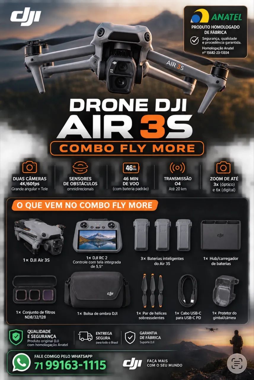 DRONE DJI AIR 3s