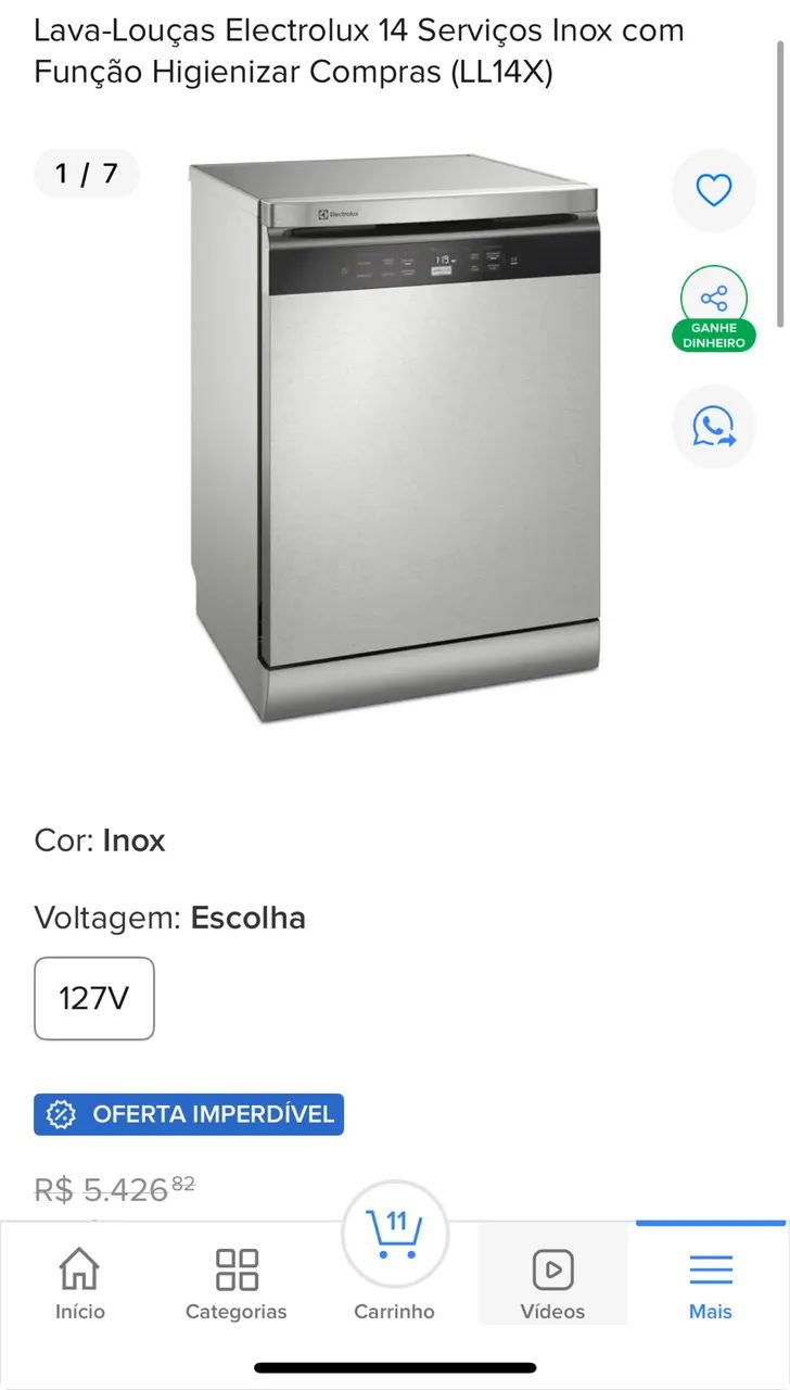 Máquina de Lavar Louça ElectroLux - Foto 2