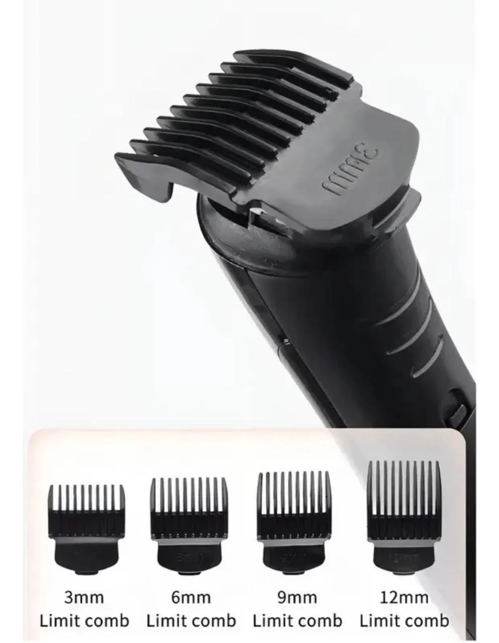 Máquina De Cortar Cabelo E Barba 4 Pentes Heyli - Foto 3